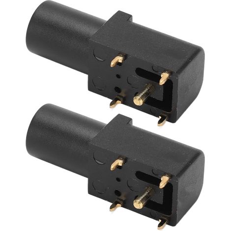 Douilles de Test Soudables PCB 4mm, Connexions Électriques Haute Précision pour Multimètres et Mesures de Tension, 2 Pièces (1/5)