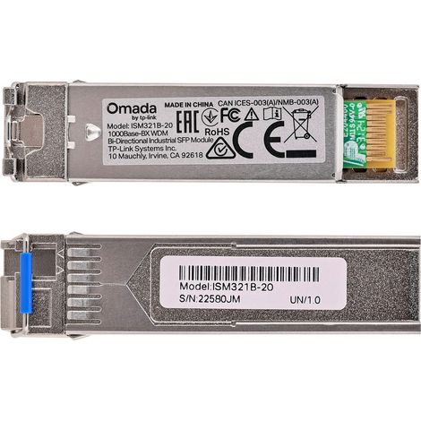 Module émetteur-récepteur réseau TP-Link ISM321B-20 Fibre optique 1250 Mbit/s SFP (1/5)