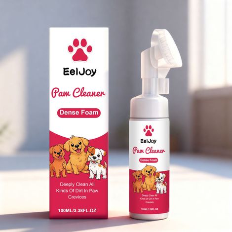 Nettoyant pour pattes d'animaux avec une mousse riche et fine et un parfum rafraîchissant pour un nettoyage quotidien facile -- 100 ml (1/5)