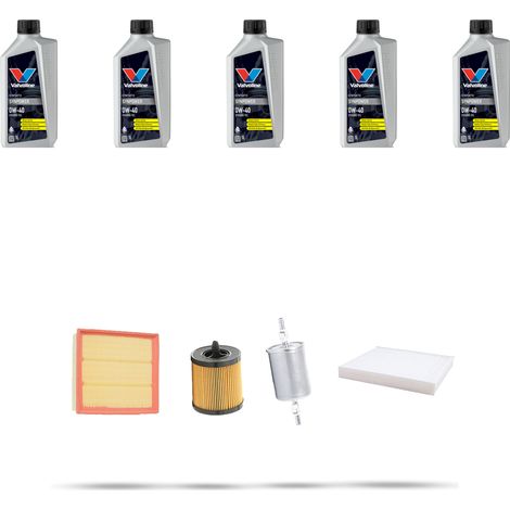 Kit tagliando 4 FILTRI e 5L OLIO compatibile con Opel Zafira A 2.2 16v 108kw dal 2000 (1/5)