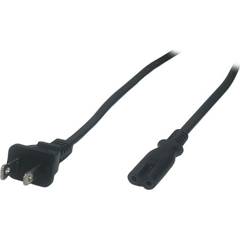 POSAC-C7-10A/US30: POS AC-US-Kabel C7-YJT2[10A]/NEMA1-15P[10A]125V NISPT-1 18AWG L-3000 schwarz