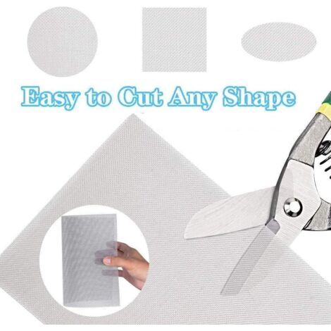 Set da 2 Griglie di Ventilazione in Acciaio Inossidabile 304, 30x100 cm, 20 Maglie, Anti-Roditori e Insetti (1/4)