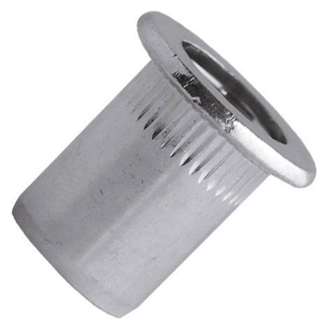Dado a testa piatta SCELL IT ØM4 acciaio zincato - L.13 mm - Ødr.7 mm - Confezione da 500 - TCD0530