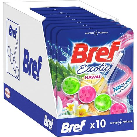 WC Power Activ Hawaï Bloc WC 10x50g Fraîcheur Intense Anti‑Calcaire (1/5)