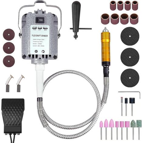 Outil rotatif électrique Suspension d'arbre 1000W 500-30000 RPM (1/5)