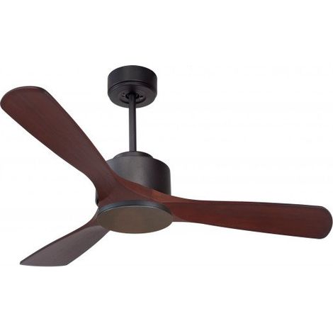 Modulo de KlassFan - Super déstratificateur d'air sans Lumière gris basalt et bois rouge idéal de 25 à 40 m² KLDC1P6RW132