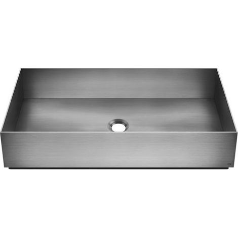 Gessi316, Lavabo de sobremesa de acero inoxidable 600x400mm,