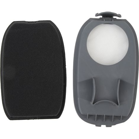 Filtro di ricambio per robot aspirapolvere XW9382, XW9383 e XW9385 – ABS nero, 70 g, kit da 2 pezzi (1/4)