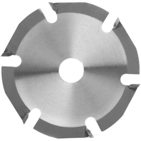 BUNTHAUS PA Bohrersatz für Schleifmaschinen, Holzschneideblattscheibe, 125 mm x 6 Zähne, dicke Winkelschleifer-Vergaser-Trennscheiben (1/4)