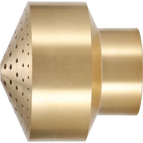 Buse en cuivre pour feux d'artifice, fontaines, jeux d'eau, aménagements paysagers, buse en cuivre DN40 de 1,5 pouce (1/5)