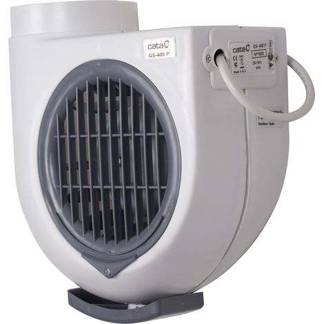 Système d'aspiration Centrifuge GS-400 P Aspirateur de vapeurs pour la Cuisine Facile à installer Classe énergétique B Aspirateur de cuisine puissant et silencieux 24 cm de large (1/5)