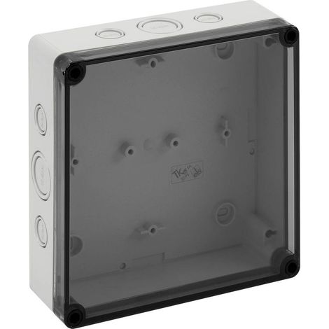 Spelsberg TK PS 1818-6f-tm Contenitore da installazione 182 x 180 x 63 Policarbonato, Polistirolo EPS Grigio (RAL 7035) (1/4)
