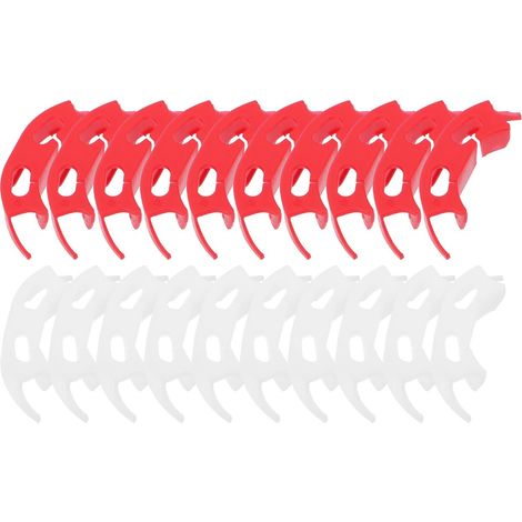CCYKXA 100 Pieces Reusable Plant Clips for Branches and Stems of Young Trees, Sturdy Growth Support for Indoor and Outdoor Gardens (1/5)