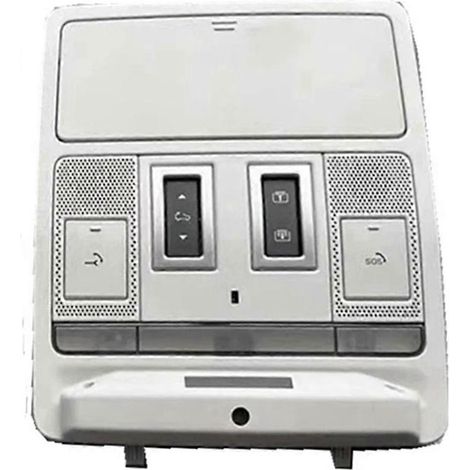 Panneau de commande de liseuse de pavillon avec interrupteur de toit ouvrant pour Land Rover XE, XF, X260 et 5 (1/5)