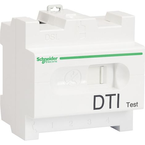 Schneider Electric – Repartiteur téléphone 4 sorties RJ45 – Filtre ADSL – VDIR326020 – Coffret de communication pour installation réseau