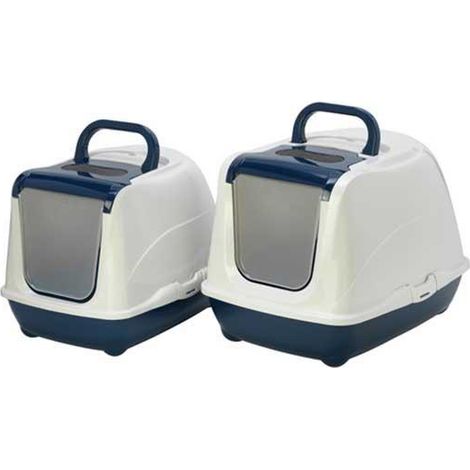 Yarro International Moderna Flip Cat Hygienebehälter blau