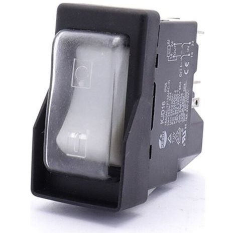 Interrupteur électromagnétique KJD16 16 A 250 V 4 broches Contacteur autobloquant, contrôleur de moteur, interrupteur d'alimentation pour équipements industriels, accessoires pour outils électriques
