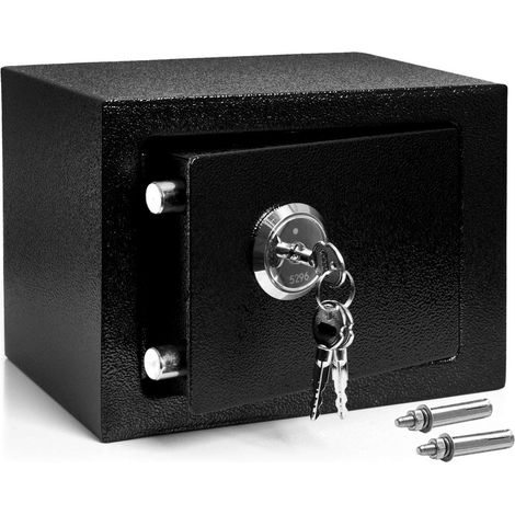 Sicuro Schlüsselsafe aus schwarzem Metall