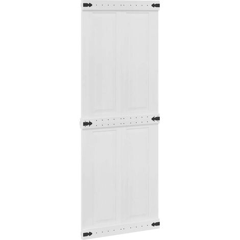 Barn Door Corona 80 x 210 cm Solid Pine Wood vidaXL