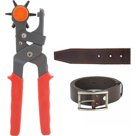 Perforatrice, poinçon à ceinture, poinçon, foret à œillet, perforatrice à ceinture, pince à outils manuelle, trou rond (1/5)