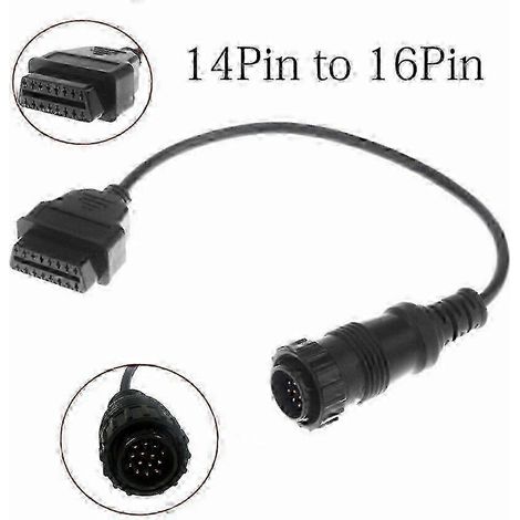 14-poliges auf 16-poliges OBD2-Diagnosegeräte-Adapterkabel für Mercedes-Benz Sprinter Z (1/5)
