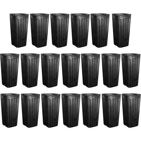 Pots à orchidées avec trous de drainage et soucoupe, transparents (1/5)
