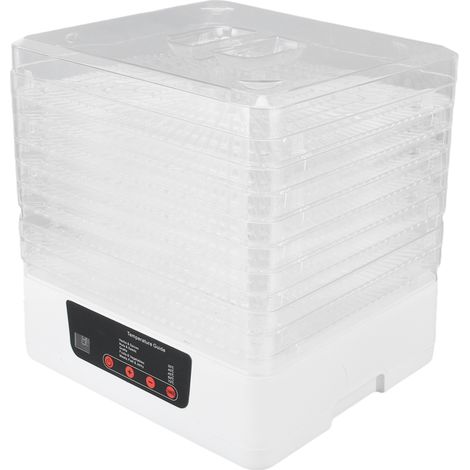 Déshydrateur alimentaire 350W, séchoir à fruits 8 plateaux, 220V norme européenne (1/5)