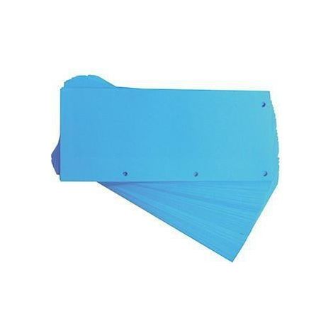 Oxford Trennstreifen Duo 400013889 160g Karton blau 60 St./Pack. (1/3)