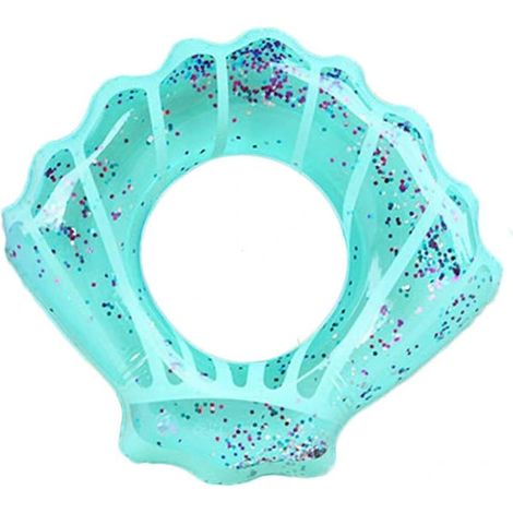 Bouées de natation en forme de coquillage pour enfants et adultes, piscine, gonflable, radeau flottant, eau, tube, été. (1/4)