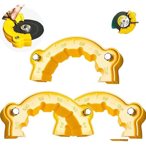 Bohrer, präziser Schieber, universell für alle Bohrertypen, Multi-Spezifischer Bohrerschieber, großer Mesh-Schieber für alle Bohrertypen (3-teilig) (1/5)