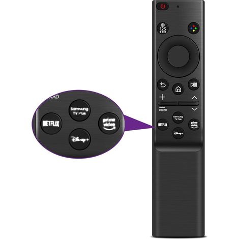 Ersatzfernbedienung für Samsung BN59-01327B – Universalfernbedienung für Samsung Smart TV QLED/LED/LCD/OLED HDTV 4/8K UH (für Samsung BN59-01388)