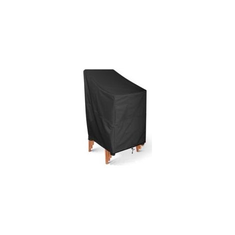 Housse Meuble d’extérieur housse anti-poussière de mobilier d’extérieur 210D Oxford tissu anti-ultraviolet housse de chaise de jardin en plein air housse de protection imperméable à l’eau 120x66x73x84 (1/4)
