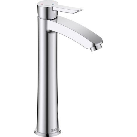 Bristan Apelo Eco start Tall Basin Mixer with Clicker Waste Chrome APE ES TLBAS C (1/2)