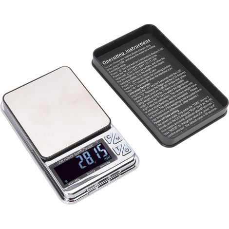 Balance numérique de haute précision 600 g/0,01 g, écran LCD, étanche, rechargeable par USB, pour la cuisine et les bijoux.