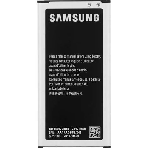 batería smartphone Samsung eb-bg900bb 2800mAh negra (1/2)