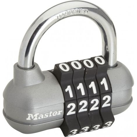 Master Lock 1520EURDD candado de combinación plateado 7 mm (1/3)