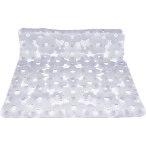 TAPPETO ANTISCIVOLO PER DOCCIA MOD. MARGHERITA CM 52x52- Cristallo- DH