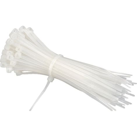 Fascette multiuso 100pz fascetta di fissaggio stringenti nylon 3.6 x 250mm (1/4)