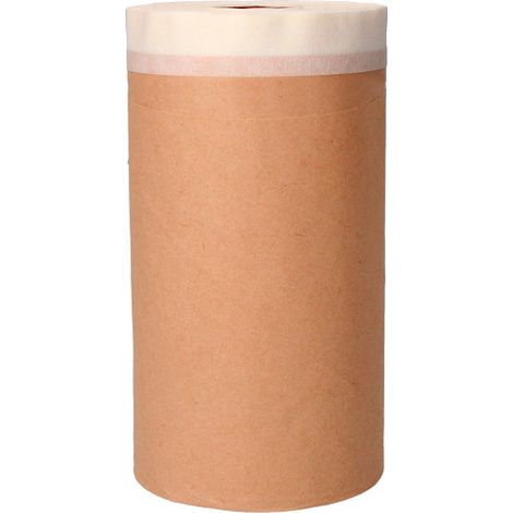 Papel con Cinta Adhesiva para Pintor 20m x 10cm (1/2)