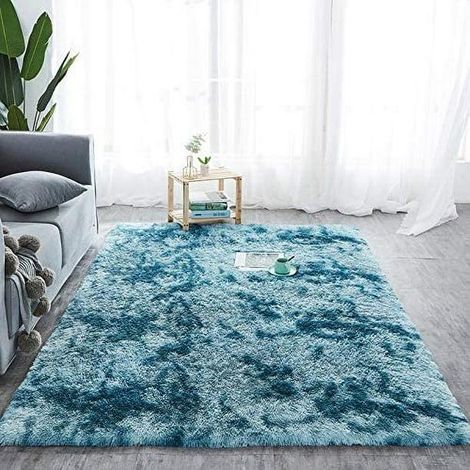 Tapis de salon à poils longs chambre 100 x 160 cm 160 cm 100 x (1/4)