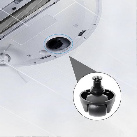 2x Rad für Dreame D9/L20 Ultra/X40 Ultra/X40 Master/L40 Ultra/L10s Pro Gen2/X30 Ultra/L10s Pro Ultra (Hitzebeständig) (1/4)