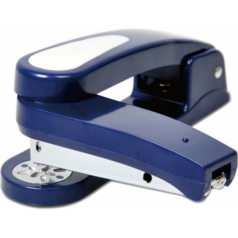 Agrafeuse pivotante à 360° avec 1000 agrafes, capacité de 20 feuilles, Métal de haute qualité Antidérapant et antirouille Agrafeuse portable pour le Bureau, la Maison, l'école (1/5)