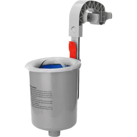 Accessoires de piscine Écumoire de piscine (grise) - Produit anticorrosion et ultra-propre pour une piscine impeccable. Accessoires de piscine pour la natation. (1/4)