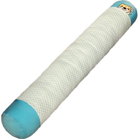 Coussin de corps mignon, amovible, lavable, respirant, en peluche douce et longue, idéal pour dormir en été avec votre chien (100 cm / 39,4 pouces). (1/5)