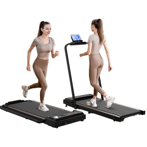 Tapis de Course - FT51 Tapis Marche , Vitesse 1-10km/h, Ultra Silencieux 500W, avec télécommande et LCD Idéal pour Maison (1/5)
