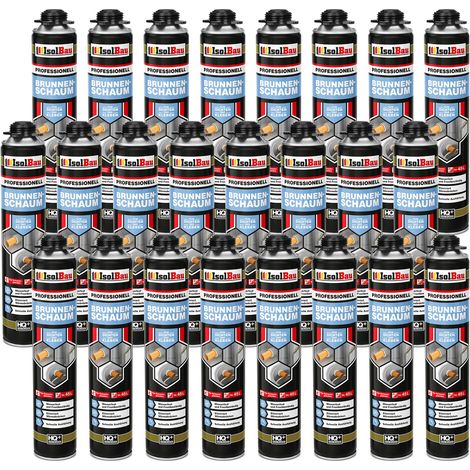 Schiuma per montaggio pistola IsolBau B3 Brunnenschaum 24 x 750 ml (1/5)