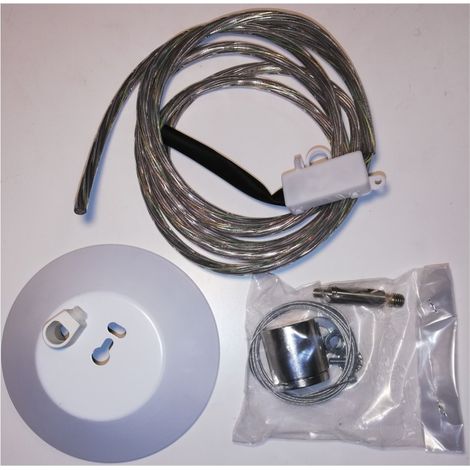 Seae 819540 Pendelleuchte per Kabel verstellbar - Sat + Netzteil. 2P