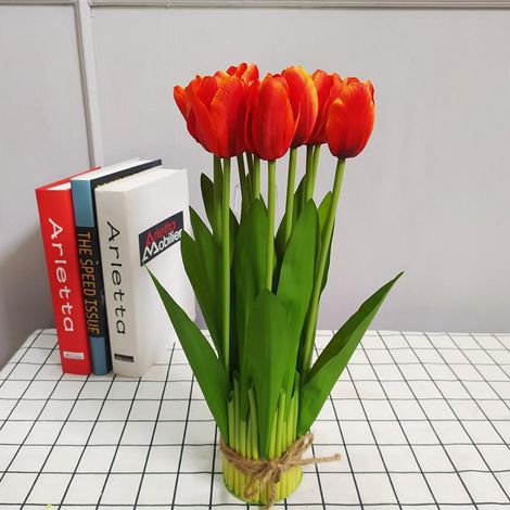 12 Köpfe Tianshan Pflanzraum Künstliche Blumen Simulation Tischblumen Dekoration Blumen Blumenarrangement Blumen (1/5)