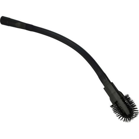 Crevice tool with flexible vacuum cleaner brush attachment, extra long 63 cm, thin 32mm - 35mm replacement for Dyson Kärcher Miele Bosch AEG