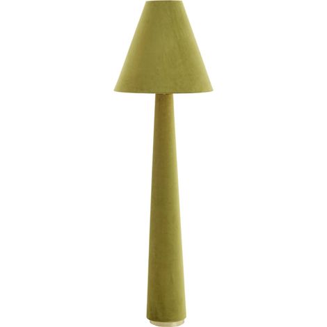Light & Living - stehlampe - Devia - grün - textil - stehlampe -